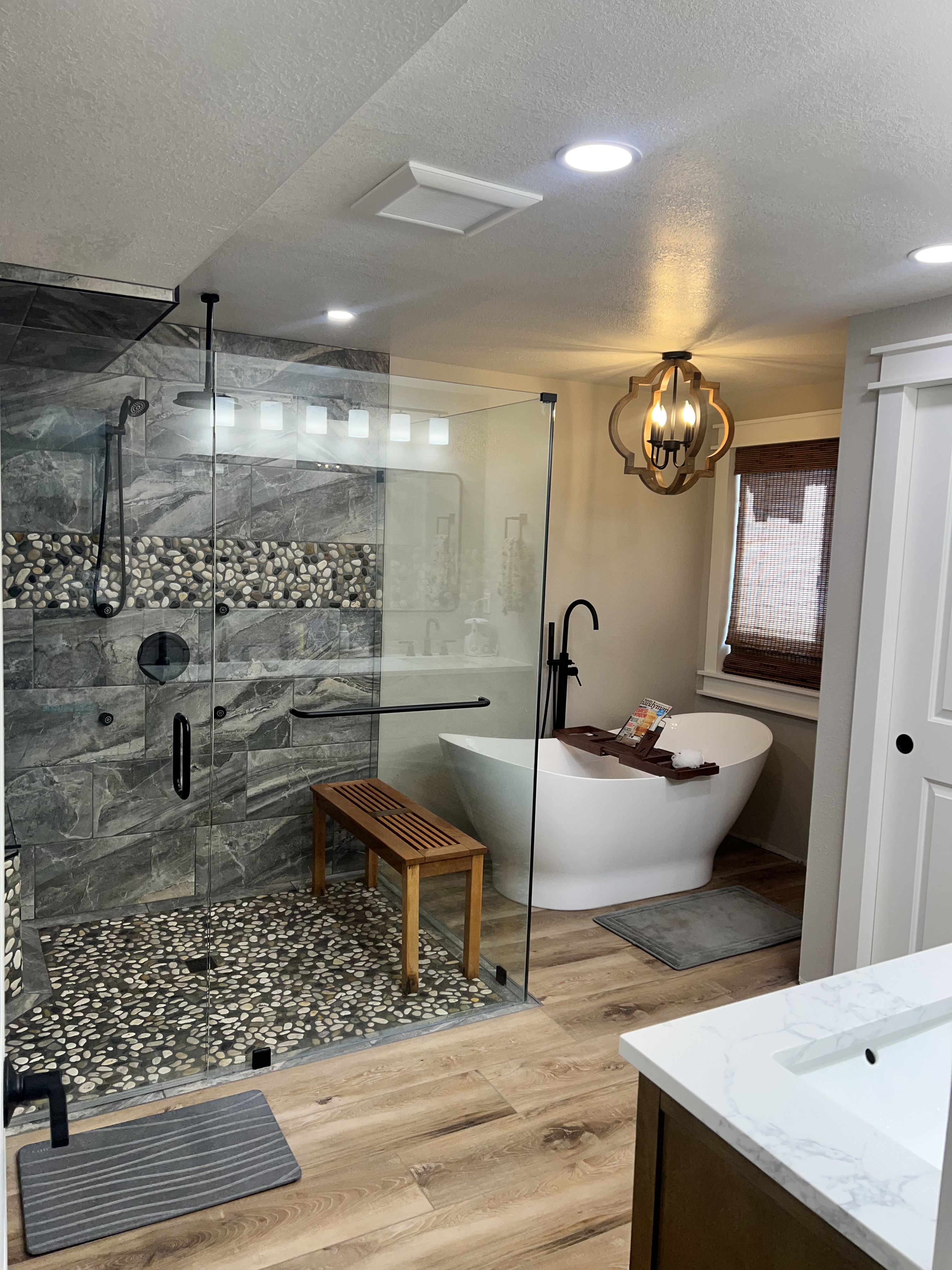 Remodeled bathroom in Rathdrum, Idaho